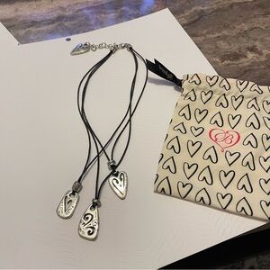 Brighton Brazilian Triple Heart Necklace